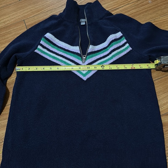aerie Zip-neck Sweater Small - Picture 6 of 7